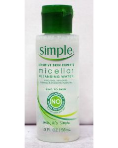 Simple Sensitive Skin Experts Micellar Cleansing Water 1.9 Ounces