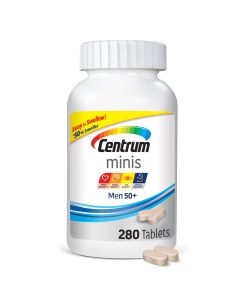 Centrum Minis Men 50+ (280 Count) Multivitamin/Multimineral Supplement Tablets