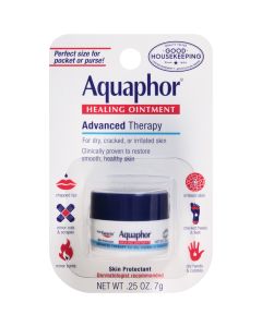 Aquaphor Advanced Therapy Healing Ointment Skin Protectant 0.25 oz. Carded Pack