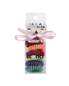 SCUNCI HOLIDAY 6PK SPIRALS