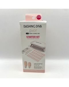 Dashing Diva Nail Art Glaze Starter Kit - Pale Blush - 32ct