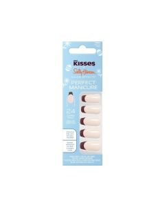 Sally Hansen Salon Effects Perfect Manicure X Hershey's Kisses Press-on Nails Kit - Coffin - Sweet Like Kisses - 24ct