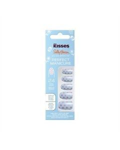 Sally Hansen Salon Effects Perfect Manicure X Hershey's Kisses Press-on Nails Kit - Oval - Sweeter World - 24ct