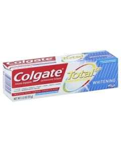 Colgate Total Whitening Toothpaste, Mint Flavor, 3.3 oz"