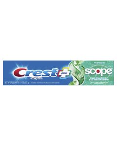 Crest Complete Plus Scope Whitening Fluoride Toothpaste, Minty Fresh, 5.4 Oz | CVS