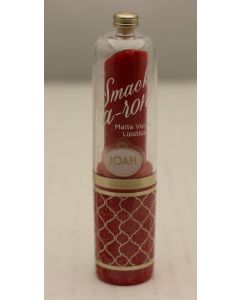Joah Smack-A-Ron Matte Velvet Lipstick, JML08 Red Velvet, 0.15 Oz / 4.5 mL"