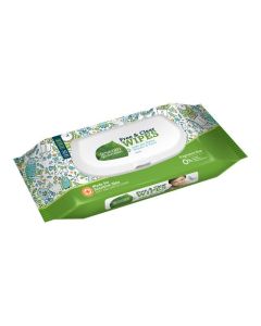 Seventh Generation Free & Clear Baby Wipes, Unscented, 64 Count"