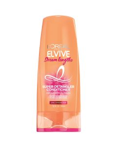 L'Oreal Paris Elvive Dream Lengths Strengthening, Split End Repair, Conditioner, Damaged Hair, Castor Oil, 13.5 fl oz"