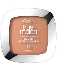 L'Oreal Paris True Match Super Blendable Blush, Soft Powder Texture, Barely Blushing, 0.21 oz"