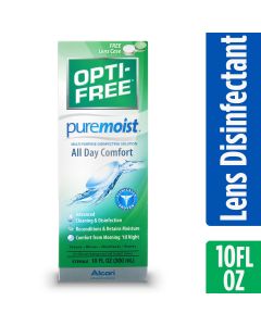 OPTI-FREE Puremoist Multi-Purpose Contact Lens Liquid Solution, 10 fl oz"