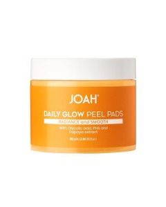 JOAH Daily Glow Peel Pads with Glycolic Acid, PHA and Papaya Extract, 50 Count"