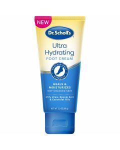 Dr. Scholl S® Dry Cracked Foot Repair Ultra-Hydrating Foot Cream 3.5 Oz Lotion with 25% Urea for Dry Cracked Feet Heals and Moisturizes for Health