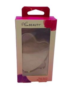 Plum Beauty Rose Quartz Gua Sha Stone 1 ea