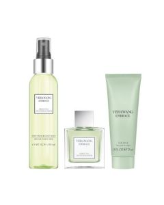 Vera Wang Embrace Green Tea & Pear Blossom, Holiday Perfume Gift Set For Women, 3 Pc"