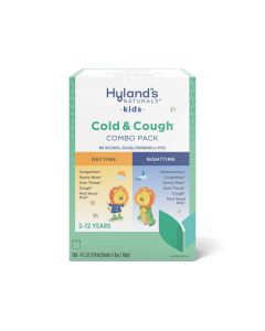 Hyland's Kids Cold and Cough Day and Night Value Pack, 2 x 4 fl oz Bottles, Over The Counter"