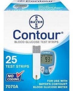 CONTOUR Test Strips 25 Count - 7070
