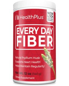 Health Plus Every Day Fiber Digestive Support, 12 Ounces, 48 Servings"