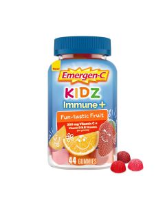 Emergen-C Kidz Immune+ Vitamin C Gummies for Immune Support, Fruit, 44 Ct"