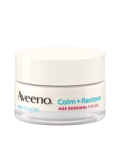 Aveeno Calm + Restore Age Renewal Anti-Wrinkle Under Eye Gel, 0.5 oz"