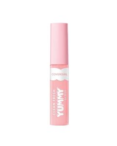 COVERGIRL Clean Fresh Yummy Lip Gloss, 650 Coconuts About You, 0.33 fl oz"