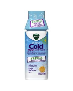 Vicks Childrens Cough & Congestion Relief Medicine Syrup, 6 oz"