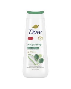 Dove Invigorating Long Lasting Gentle Women's Body Wash, Aloe and Eucalyptus Oil, 20 fl oz"