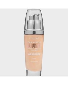 L'Oreal Paris True Match Lumi Liquid Foundation Makeup, N3 Natural Buff, 1 fl oz"