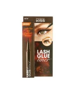 KISS Halloween Lash GLUEliner False Eyelash Adhesive & Eyeliner, Brown, . - 0.02 Oz | CVS