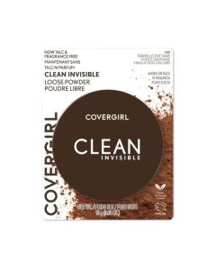COVERGIRL Clean Invisible Loose Powder, 140 Translucent Dark, 0.63 oz"