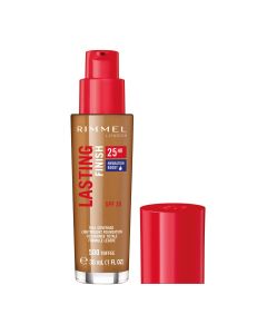 RIMMEL Lasting Finish 25Hr Liquid Foundation +SPF20, 500 Toffee, 1 fo"