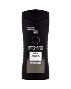 Axe Body Wash For Men, Black, Frozen Pear and Cedarwood Scent, Fresh Charge Shower Gel for Body 13.5 oz"