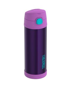 Thermos 16 oz. Kid's Funtainer Stainless Steel Water Bottle - Purple