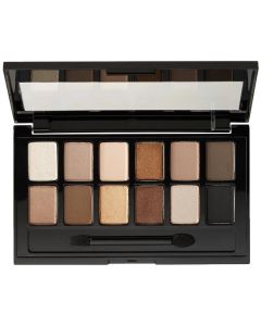 Maybelline Eyeshadow Palette, The Nudes, 12 Shade Palette"