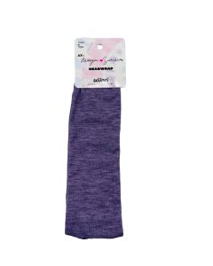 Scunci Morgan Simianer xo Elastic Headwrap, Purple"