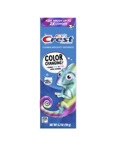 Crest Advanced Kid's Fluoride Toothpaste, Bubblegum Flavor, 4.2 oz"