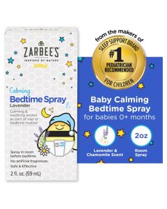 Zarbee's Baby Calming Bedtime Spray, Chamomile & Lavender, 2 fl oz"