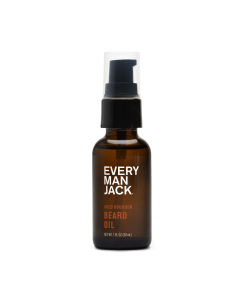 Every Man Jack Beard Oil - Moisturize & Soften Your Beard - Light Aged Bourbon Scent -1oz