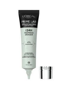 L'Oreal Paris Prime Lab Foundation Primer, Redness Eraser, 1 fl oz"