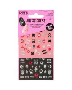 Kiss Halloween Edition Glow in the Dark Art Stickers