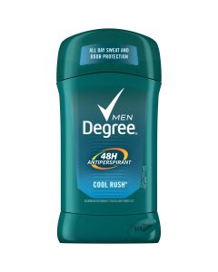 Degree Long Lasting Antiperspirant Deodorant Stick, Cool Rush, 2.7 oz"