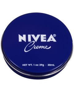 NIVEA Creme Body, Face and Hand Moisturizing Cream, 1 Oz Tin"
