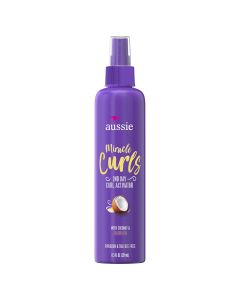 Aussie Miracle Curls 2nd Day Curl Activator Spray Gel, 8.5 fl oz"