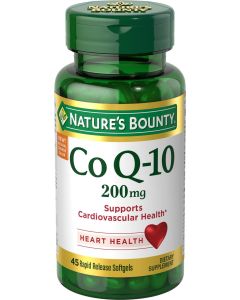 Nature's Bounty® Co Q-10 200 mg, 45 Softgels"