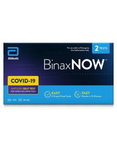 BinaxNOW COVID?19 Antigen Self Test by Abbott (2 Count)