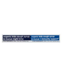 Mommy's Bliss Organic Cough Syrup & Mucus for Kids, Day and Night Combo Pack with Vitamin C and Immunity Support, Contains Organic Honey and Ivy Leaf, 4 Fl Oz (Pack of 2)"