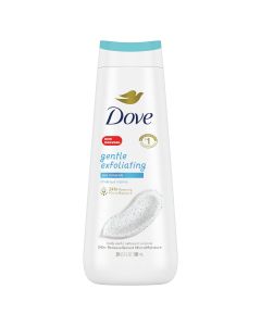 Dove Gentle Exfoliating Long Lasting Women's Body Wash Sea Minerals All Skin, 20 oz"