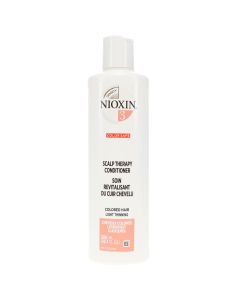 Nioxin System 3 Scalp Therapy Conditioner for Color Treated Hair with Light Thinning, 10.1 oz"