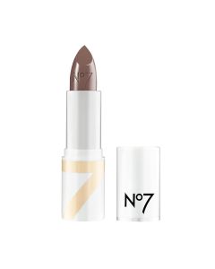 No7 Age Defying Lipstick - Caramel Silk - Anti Aging Makeup for Women Hydrating Pink Lipstick with Hyaluronic Acid for Plumper, Smoother, Younger Looking Lips Over Time (3.5g)"