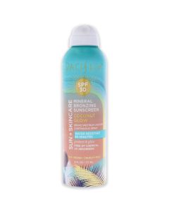 Mineral Bronzing Sunscreen Spray SPF 30 - Coconut Glow by Pacifica for Women - 6 oz Sunscreen