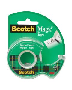 3M Magic Transparent Tape, 1/2"" x 12.5 yds."